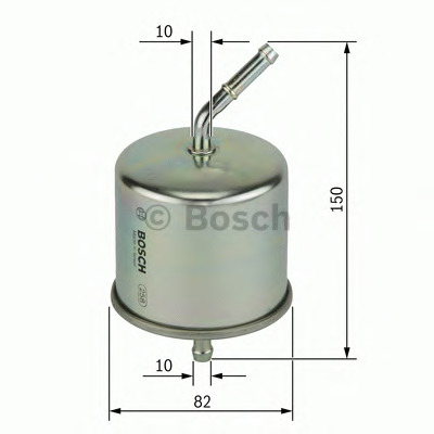 Filtro de combustível BOSCH 0 450 905 982
