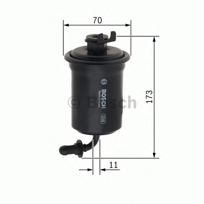 Filtro de combustível BOSCH 0 450 905 987
