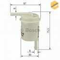 Filtro de combustível BOSCH 0 986 450 030