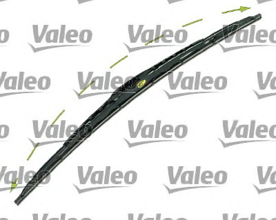 SILENCIO VALEO 567883 palhetas do limpador de pára-brisa