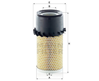 Filtro de ar MANN-FILTER C 14 179