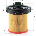 Filtro de ar MANN-FILTER C 1468/2