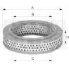 Filtro de ar MANN-FILTER C 149