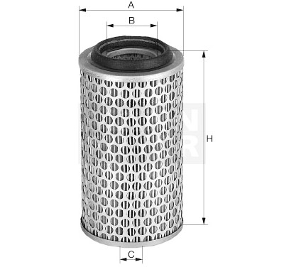 Filtro de ar MANN-FILTER C 16 133