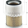 Filtro de ar MANN-FILTER C 16 181