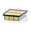Filtro de ar MANN-FILTER C 2065