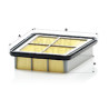 Filtro de ar MANN-FILTER C 2065