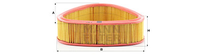 Filtro de ar MANN-FILTER C 2541