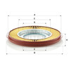Filtro de ar MANN-FILTER C 2826