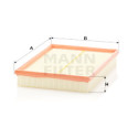 Filtro de ar MANN-FILTER C 30 125/1