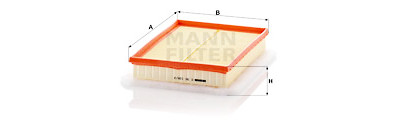 Filtro de ar MANN-FILTER C 30 125/2