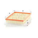 Filtro de ar MANN-FILTER C 30 125/3