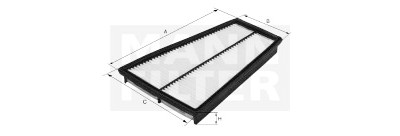 Filtro de ar MANN-FILTER C3032/3