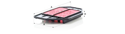 Filtro de ar MANN-FILTER C 3347