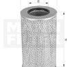 Filtro de ar MANN-FILTER C 34 1500