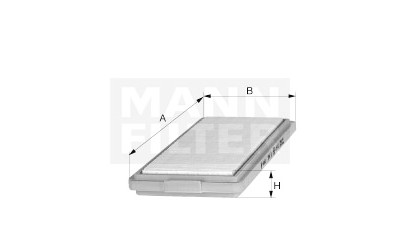 Filtro de ar MANN-FILTER C 3475