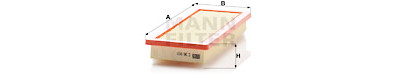 Filtro de ar MANN-FILTER C 36 001