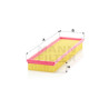 Filtro de ar MANN-FILTER C 4499