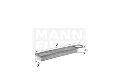 Filtro de ar MANN-FILTER C5082/1