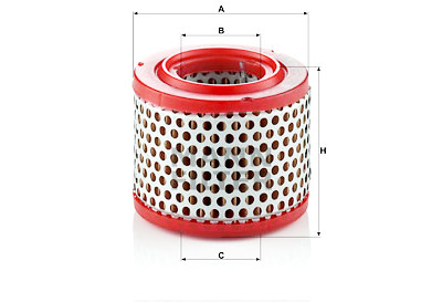 Filtro de ar MANN-FILTER C 78