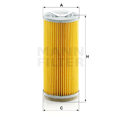 Filtro de ar MANN-FILTER C 824