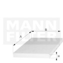 Filtro de ar de cabine MANN-FILTER CU19004-2