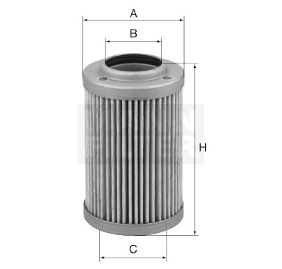 Filtro, sistema hidráulico