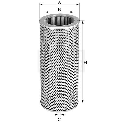 Filtro, sistema hidráulico