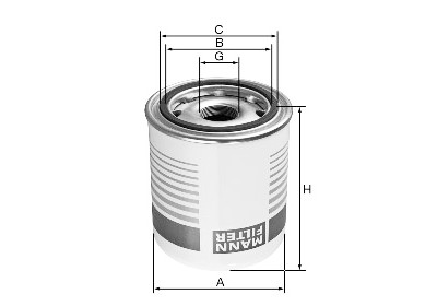 Cartucho secador de ar, sistema de ar comprimido MANN-FILTER TB1374/4