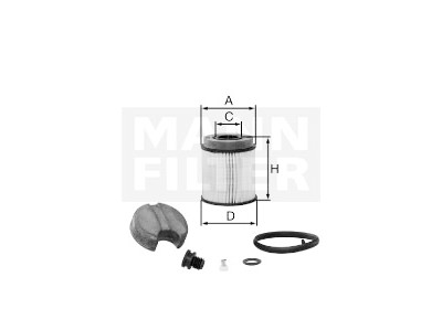 Filtro de ureia MANN-FILTER U620/2XKIT