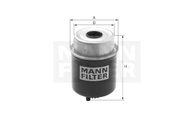 Filtro de combustível MANN-FILTER WK 8103