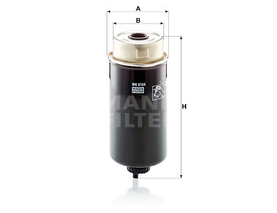 Filtro de combustível MANN-FILTER WK 8164