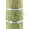 Filtro de óleo MANN-FILTER H 18 265