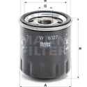 Filtro de óleo MANN-FILTER W 8027