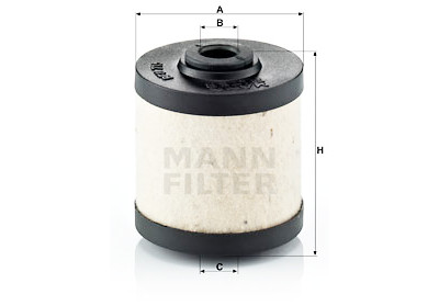 Filtro de combustível MANN-FILTER BFU 715