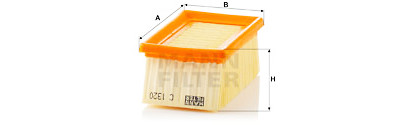 Filtro de ar MANN-FILTER C 1320