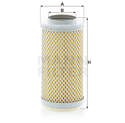 Filtro de ar MANN-FILTER C 151