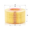Filtro de ar MANN-FILTER C 1552
