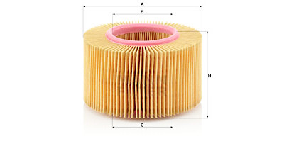 Filtro de ar MANN-FILTER C 1552/1