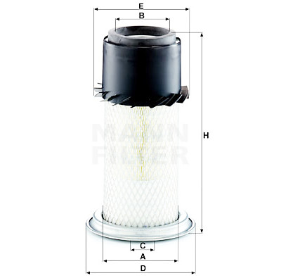 Filtro de ar MANN-FILTER C 1588 x
