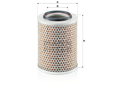 Filtro de ar MANN-FILTER C 17 160