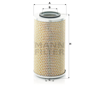 Filtro de ar MANN-FILTER C 17 291