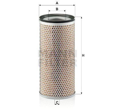 Filtro de ar MANN-FILTER C 18 398