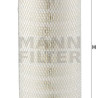 Filtro de ar MANN-FILTER C 19 416