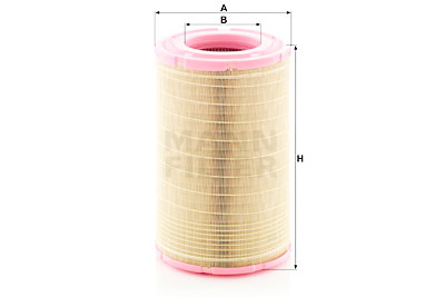 Filtro de ar MANN-FILTER C 24 553/2