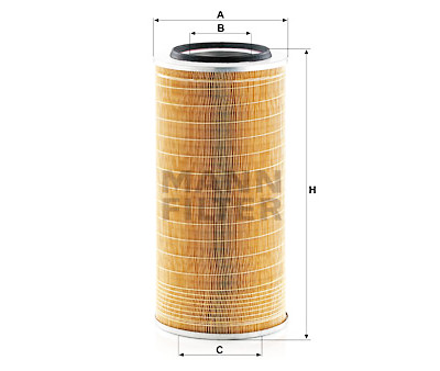 Filtro de ar MANN-FILTER C 24 650/8