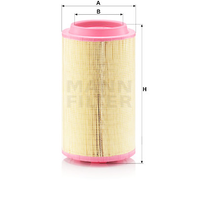 Filtro de ar MANN-FILTER C 24 745/3