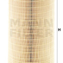 Filtro de ar MANN-FILTER C 24 904/3