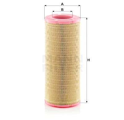 Filtro de ar MANN-FILTER C 24 906/2
