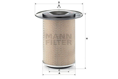 Filtro de ar MANN-FILTER C 26 773